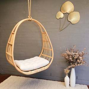 Muebles de exterior para sentarse, columpios de ratán, sillas tipo nido de pájaro, precio de fábrica al por mayor, silla colgante - Product Image 3