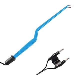 Pinces bipolaires électriques Jansen à baïonnette, à angle inversé, à usage unique avec câble pour opérations chirurgicales hospitalières - Product Image 1