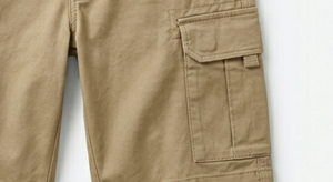 Pantalones Chinos de Lona Gruesa para Hombre, Cintura Media, Bordados, Personalizados, Pierna Recta, Cierre de Cremallera, Frente Plano, Casuales, Servicio OEM - Product Image 5