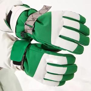Gants de ski imperméables en gros pour hommes et femmes, gants de snowboard thermiques coupe-vent, mitaines de neige pour sports de plein air par temps froid - Product Image 6