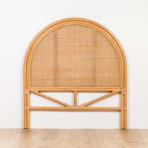 หัวเตียงหวายธรรมชาติตกแต่งผนัง ขายส่งอุปกรณ์ตกแต่งห้องนอน - Product Image 6