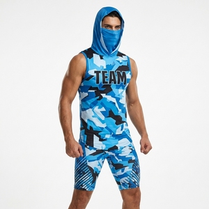 Summer Flag Football Uniform Set Short Sleeve 100% Polyester Breathable Plus Size Customizable OEM Service - Product Image 2