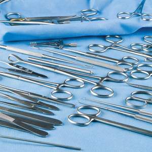 Juego de Instrumentos Quirúrgicos Manuales Veterinarios Grip Surgical GERMAN de 20 Piezas para Esterilización Canina, Acero Inoxidable de Grado Premium, con Certificación CE ISO - Product Image 1