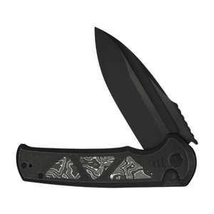 Couteaux pliants avec poignée en aluminium bleu, lame en acier inoxydable, design compact pour la randonnée, le camping et l'usage quotidien - Product Image 4