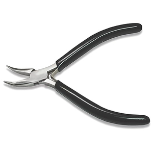 Custom Bent Nose Jewelry Pliers Precision Angled <b>Wire</b> Bending Gripping Tool Ergonomic Hand Tools for DIY Beading <b>Crafting</b> - Product Image 1