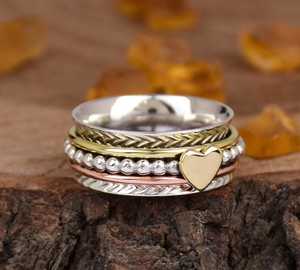 Wholesale Handmade 925 Sterling Silver Unisex Signet <b>Ring</b> <b>Plain</b> Band Pave Setting Custom Plated for Wedding Engagement - Product Image 1