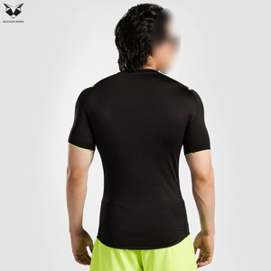 Camisetas de Compresión de Manga Corta Color Negro, Secado Rápido, Ropa Deportiva para Hombre, MMA, Fitness, Rash Guard, Nueva Llegada 2026 - Product Image 3