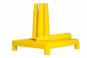 Ensemble de table en plastique pliable au design minimaliste pour enfants pour l'école salon salle à manger en plein air et atelier - Product Image 6