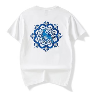 Nuevo diseño de moda, camiseta corta de algodón estampada para mujer / Camiseta corta de diseño personalizado de nuevo estilo para hombre - Product Image 3