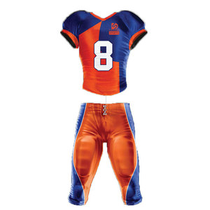Uniforme de football américain personnalisé de haute qualité, imprimé, séchage rapide, respirant, léger, 100% polyester, vente en ligne - Product Image 1