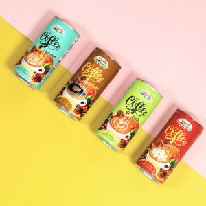 Café en conserve à marque privée, boissons au café au lait, 180 ml, fournisseur en gros, fabricant de boissons gazeuses au café au lait au Vietnam - Product Image 3