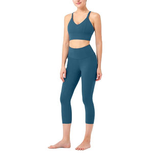 Ensembles de yoga sans couture pour femmes, tenues de sport pour la gym, leggings push-up, vêtements de sport pour l'extérieur, course à pied, ensembles de yoga personnalisés - Product Image 6