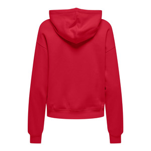 Sudadera con Capucha para Mujer, Nueva Colección Primavera-Otoño-Invierno, Color Sólido, Casual, Corta, Holgada, con Cierre Frontal, Tela No Tejida - Product Image 6