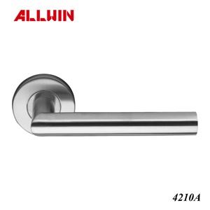 OEM ODM Modern Design Office & Hotel <b>Door</b> Lever <b>Handle</b> with Round Rose - Product Image 2