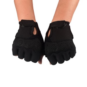<b>Weight</b> Lifting <b>Training</b> Heated Breathable Gym <b>Gloves</b> Black - Product Image 4