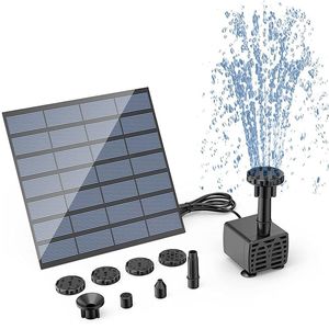 Pompa ad energia solare galleggiante per acqua sommergibile per uccelli da bagno fontana per giardino piscina eco-friendly pompa ad acqua solare - Product Image 4