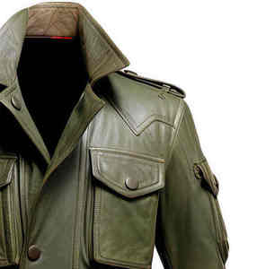 <b>Womens</b> Genuine Sheepskin Leather Trench Coat Slim Double Breasted Belted Long Winter <b>Jacket</b> With Pockets - Product Image 5