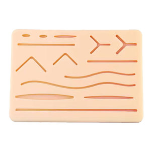 Educational Medical Suture Training Set Featuring Realistic Silicone Skin <b>Practice</b> <b>Pad</b>, Professional Surgical Instruments - Product Image 3