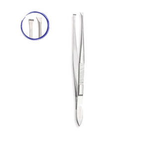 Pinzas de Fijación Globe, Instrumento Quirúrgico Oftálmico de Acero Inoxidable Premium para Cirugía Ocular, Pinzas Médicas para Retina - Product Image 1