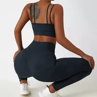Set Yoga Wanita Cepat Kering Grosir Untuk Dijual Set Yoga Wanita Pinggang Tinggi Harga Terjangkau Set Yoga Wanita