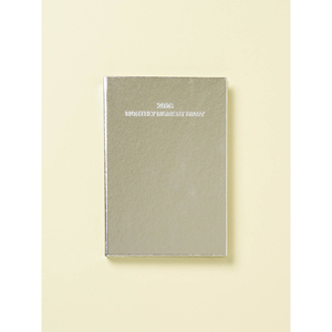 Prodotto promozionale calendario diario B6 argento 2026 Lucalab - Product Image 1