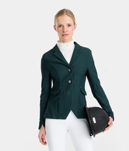 Veste de compétition équestre pour femmes sur mesure OEM, douce, respirante, veste de compétition d'équitation personnalisée - Product Image 1