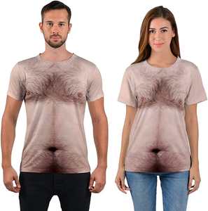 Camisetas Unisex de Moda con Estampado 3D OEM 2026, Camisetas de Cuello Redondo y Manga Corta con Gráficos Divertidos para Hombre y Mujer con Muestra Gratis - Product Image 1