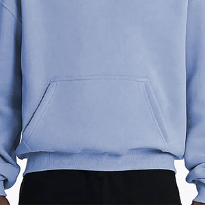 Hoodies amples de haute qualité pour fabricants, en molleton French Terry épais, coupe courte et surdimensionnée - Product Image 5