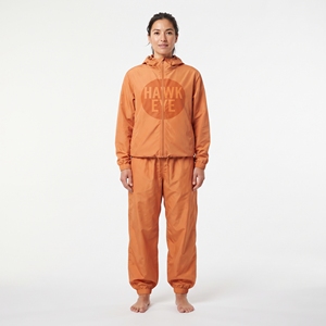 Ensemble survêtement coupe-vent color block personnalisé pour femme : veste et pantalon assortis - Product Image 4