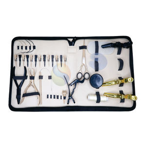 Agujas para Extensiones de Cabello Tipo C, Color Dorado y Negro, de Primera Calidad, al por Mayor, con Gancho para Tirar de Cabello de Material Compuesto y Clips de Gancho y Bucle para Salón - Product Image 2