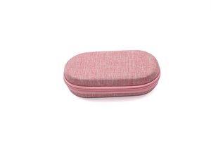 Estuche de almacenamiento de EVA grueso rosa con estilo de fábrica de Vietnam, organizador impermeable para lápices y artículos pequeños y grandes - Product Image 4