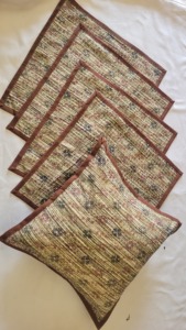Fundas de cojín de algodón patchwork hechas a mano exclusivas, fundas de cojín bordadas tradicionales indias hechas a mano, estilo boho. - Product Image 6