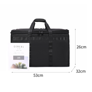 กระเป๋าเก็บความร้อนขนาดใหญ่ ทนทาน เป็นมิตรกับสิ่งแวดล้อม สำหรับส่งอาหาร ลดราคาพิเศษ - Product Image 3