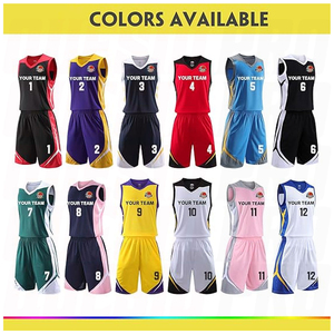 Nuevo Diseño de Uniformes de Baloncesto para Niños y Adultos, Paquete con Camiseta sin Mangas con Cuello en V de Malla Transpirable, Pantalones Cortos, Bolsas y Conjunto Deportivo Personalizado - Product Image 3