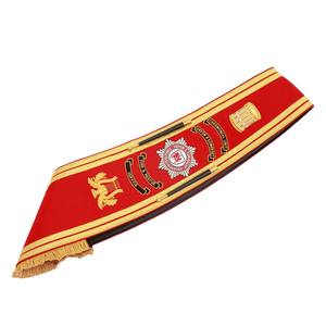 Banda de marcha personalizada al por mayor, banda de trompetas hecha a medida, banda de cornetas, banda de trompetas maroon, banda de cornetas con faja. - Product Image 4