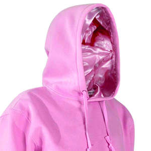 Hoodie surdimensionné personnalisé pour femmes avec impression en relief pour les marques de mode streetwear américaines, approvisionnement en gros - Product Image 5