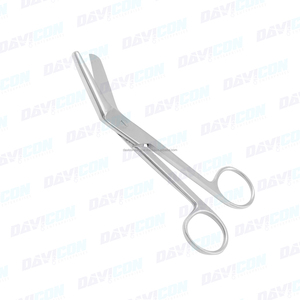 Ciseaux d'épisiotomie Braoun en acier inoxydable de haute qualité, à angle |   Instruments de chirurgie plastique - Product Image 3