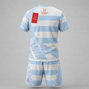 Uniforme de rugby personalizado que ofrece comodidad avanzada, flexibilidad y control de la humedad para atletas activos de rugby. - Product Image 5