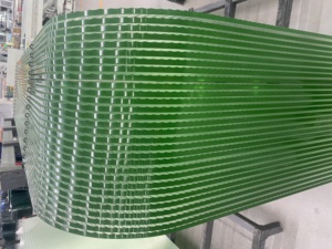 กระจก LONG DING GLASS แบบมีลายร่อง สำหรับฉากกั้นอาบน้ำ เป็นมิตรกับสิ่งแวดล้อม ทนทาน ทำความสะอาดง่าย ดีไซน์ทันสมัย แบบเลื่อน หนา 10 มม. - Product Image 1