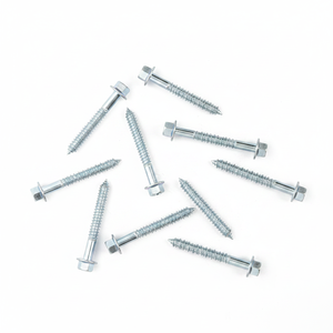 Corrosion Resistant Hot-Dip <b>Galvanized</b> CLASS 4 Carbon Steel External Hex Head Lag <b>Screws</b>-DIN 571 Custom Specifications 25-300mm - Product Image 4