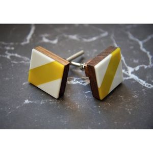 ลูกบิดลิ้นชักไม้และเรซิ่นตกแต่งที่มีเสน่ห์แบบธรรมชาติสำหรับจัดระเบียบตู้ - Product Image 5