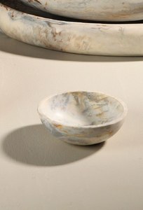 Epoxy resin <b>decorative</b> fruit bowl handmade glossy finish modern <b>kitchen</b> decor centerpiece stylish gift <b>item</b> - Product Image 3