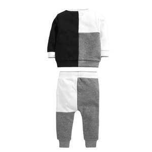 Nuevo Diseño de Ropa Infantil 2026 OEM, Conjunto Deportivo Personalizado para Niños, Sudadera Casual con Bloques de Color, Conjunto Deportivo para Niños - Product Image 5