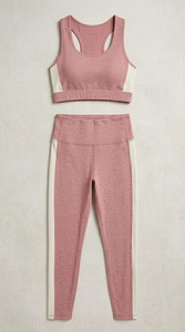 Ensemble de yoga et de fitness pour femmes, tenue de sport 2 pièces, vêtements de sport extensibles, vêtements de sport respirants, ensemble de vêtements d'entraînement - Product Image 6