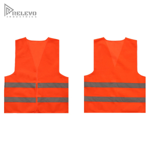Gilet de sécurité haute visibilité pour hommes pour travaux de construction, vêtements de travail réfléchissants conformes à la norme ANSI avec impression de logo et de design personnalisés - Product Image 2