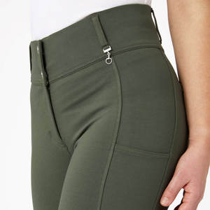 Nouveauté du fabricant, prix bas, jodhpurs et culottes d'équitation pour femmes, couleur personnalisée, spandex/coton, fermeture à boutons - Product Image 6