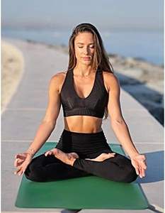 Leggings Deportivos de Alto Rendimiento, Cintura Alta, Tejido de Punto, Poliéster Elástico, Transpirable, Suave al Tacto, Moldeador, Ajustado, para Yoga y Gimnasio - Product Image 3