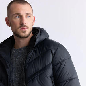 Latest Style Mens Puffer Jacket Bubble <b>Padded</b> Winter Wear <b>Waterproof</b> Hooded Down Jacket with Warm Plus Size Protection - Product Image 6
