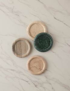 ชุดจานเซรามิกมินิมอล ภาชนะใส่อาหารแบบใช้ซ้ำได้ จานกลมหลากสี - Product Image 2