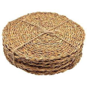 Mantel Individual biodegradable de algas marinas de Vietnam, Mantel Individual redondo para servir, producto nuevo - Product Image 5